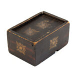 1210-93_2_Slide-Lid-Box,-Painted-&-Stenciled,-MB