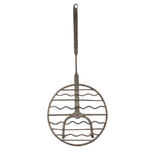 Wrought Iron Finely Detailed Rotating Broiler, Gridiron Inventory Thumbnail