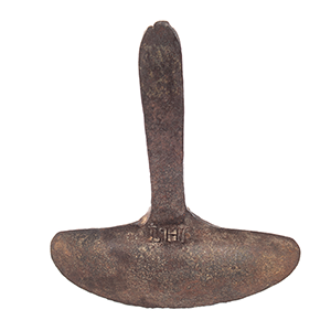 Chairmaker’s Scorp or Inshave, Blacksmith Made, Signed “HT” Inventory Thumbnail