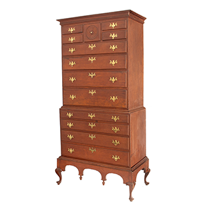 Queen Anne Chest-on-Chest-on-Frame, Connecticut Inventory Thumbnail