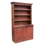 1120-189_1_Cupboard,-18th-Century-Red,-Two-Doors