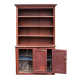 1120-189_3_Cupboard,-18th-Century-Red,-Two-Doors