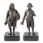 1121-173_1a_Bronze-Statues-of-Washington-&-Franklin_together