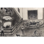 1431-18_5_Graphite-&-Charcoal-Farm-Scene,-1915