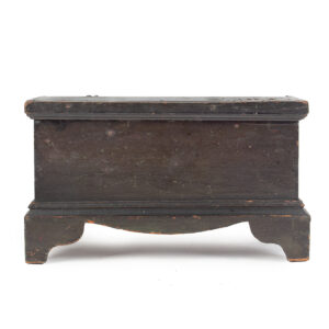 A Diminutive Chippendale Blanket Chest, Original Surface History Inventory Thumbnail