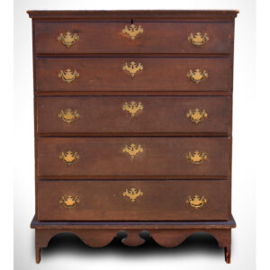 Lift-Top Blanket Chest, Stonington, Connecticut, Fine Original Condition Inventory Thumbnail