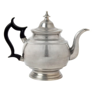 Inverted Mold Teapot by William Calder, Providence, R.I., Jacobs 67 Inventory Thumbnail
