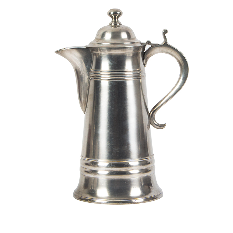 Pewter Flagon, Israel Trask, Jacobs 262