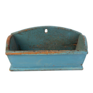 Wall Box in Original Blue Paint Inventory Thumbnail