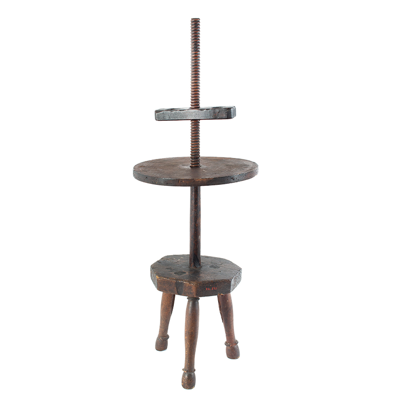 Floor Standing Adjustable Candlestand, Original Surface