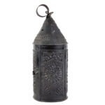 1562-4_1_Lantern,-Pierced-Tin,-Old-Black-Paint