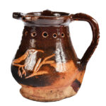 843-624_3_Earthenware-Puzz;e-Jug-with-Slip-Decoration