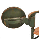 843-625_6_Rare-New-England-Green-Painted-Slat-Back-Armchair-with-Rotating-Drinking-Arm