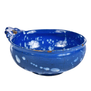 Seventeenth Century English Delft ‘Bleu Persan’ Porringer Inventory Thumbnail