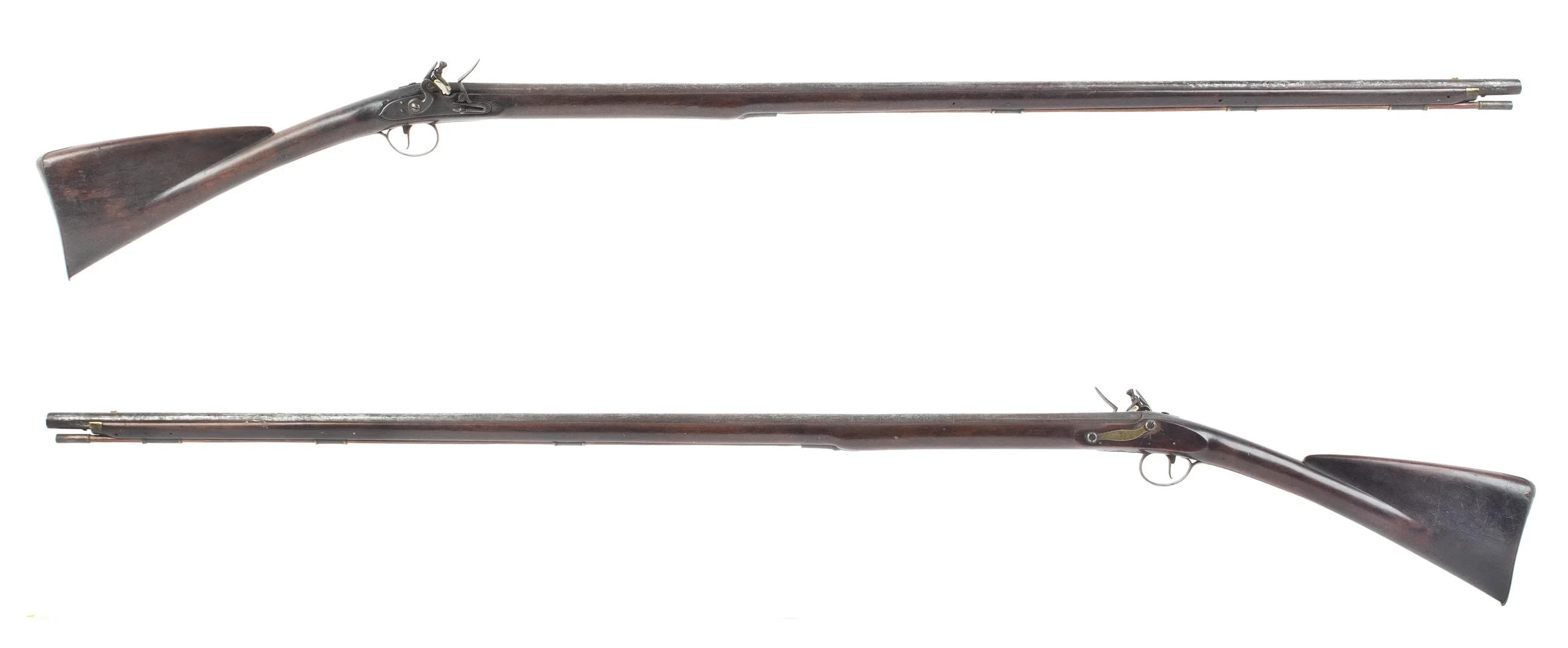 New England Fowler and Militia Musket, In the Circle of Welcome Mathewson