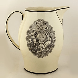 Historic Transferware, Liverpool Jug, Peace, Plenty, Independence & Washington Inventory Thumbnail