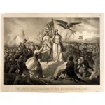 1431-27_25_Redware Pitcher, Scroddleware, US Great Seal