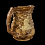 1431-27_4_Redware Pitcher, Scroddleware, US Great Seal
