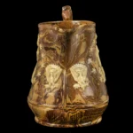 1431-27_6_Redware Pitcher, Scroddleware, US Great Seal
