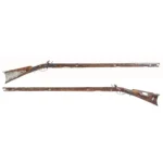 1459-12_1_Kentucky Rifle, J Golsher Lock, Phila