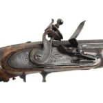 1459-12_2_Kentucky Rifle, J Golsher Lock, Phila