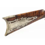 1459-12_3_Kentucky Rifle, J Golsher Lock, Phila