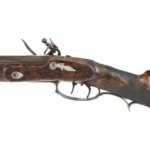1459-12_5_Kentucky Rifle, J Golsher Lock, Phila