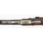 1459-12_Kentucky Rifle, J Golsher Lock, Phila_damage-1