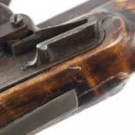 1459-12_Kentucky Rifle, J Golsher Lock, Phila_damage-2