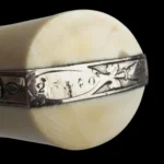 1583-1_10_Pinfire Revolver, Belgium, Ivory Grip, Cased