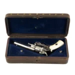 1583-1_3_Pinfire Revolver, Belgium, Ivory Grip, Cased