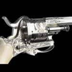 1583-1_5_Pinfire Revolver, Belgium, Ivory Grip, Cased