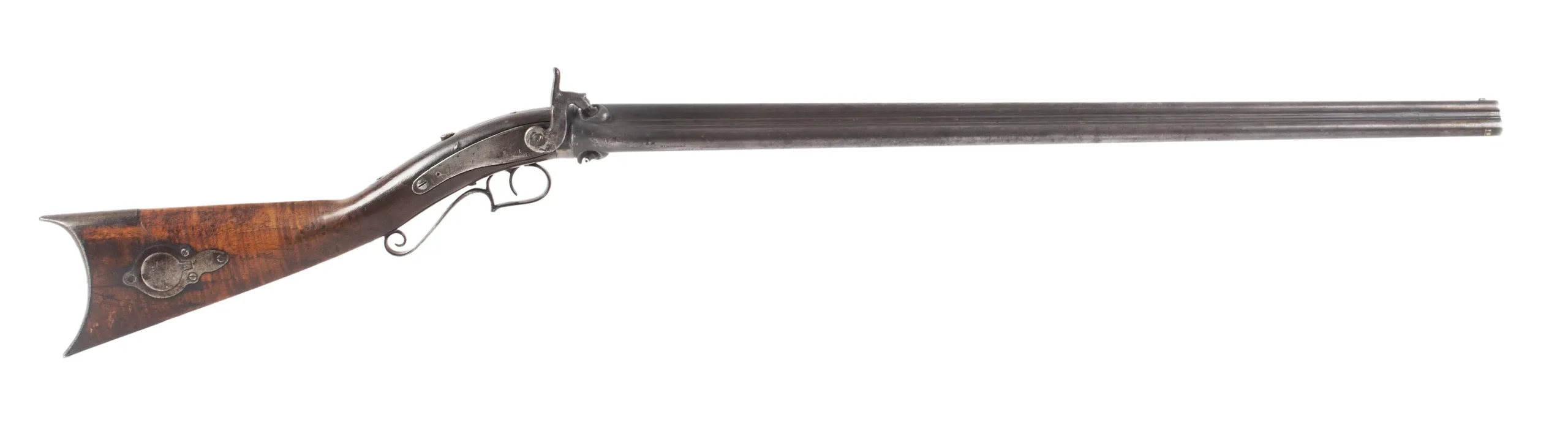 Three Barrel Swivel Breech Rifle by H. V. Perry of Fredonia New York
