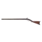 308-677_2_Hudson River Valley Swivel Breech Rifle, Three Barrel, Curly Maple Stock