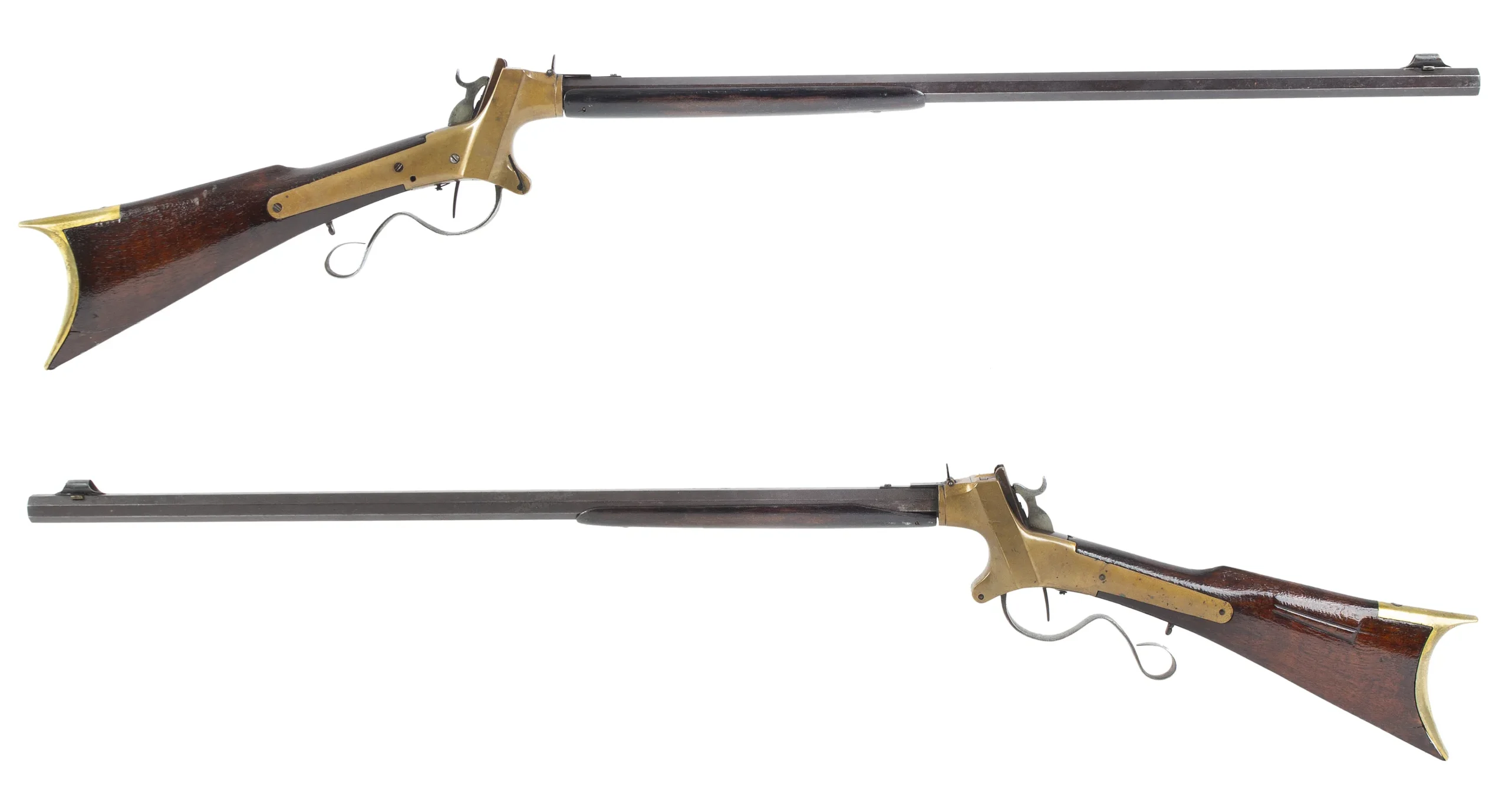 Unique Linus Chapin Breechblock Single Shot Rifle