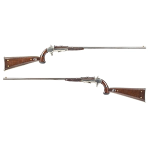 Cased Nathaniel Whitmore Pocket Rifle, Outstanding and Fine Inventory Thumbnail