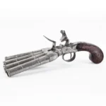 308-715_2_Four Barrel Duckfoot Pistol, Barbar of London, Used for Crowd Control