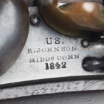 308-718_4_US Model 1836 Johnson Flintlock, Dated 1842
