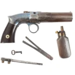 308-724_4b_Cased Robbins & Lawrence Pepperbox, Windsor, VT