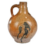 843-620_4_German-Salt-Glazed-Stoneware-Bellarmine-Jug-with-Cobalt-Splashes