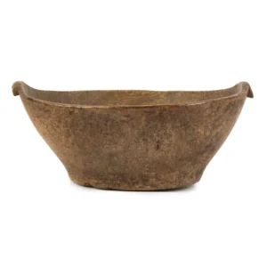 Burl Bowl, Elliptical with Lug Handles Inventory Thumbnail