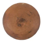 1120-170_2_Redware Plate, 3 Quill Bones