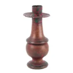 1344-127_2_Tin-&-Wood-Candlestick