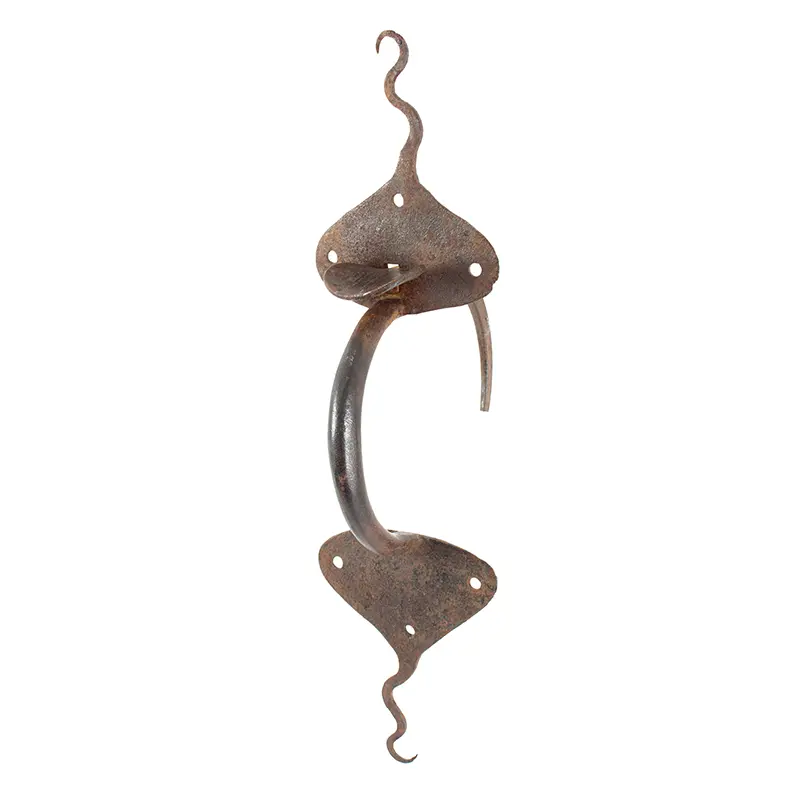 Wrought Iron Thumb Latch, Hand Forged, American