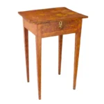 1490-58_4_Sponge-Decorated-One-Drawer-Stand