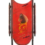 346-80_2_Painted-Sled-with-Horse