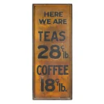449-80_1_Trade Sign, Tea & Coffee