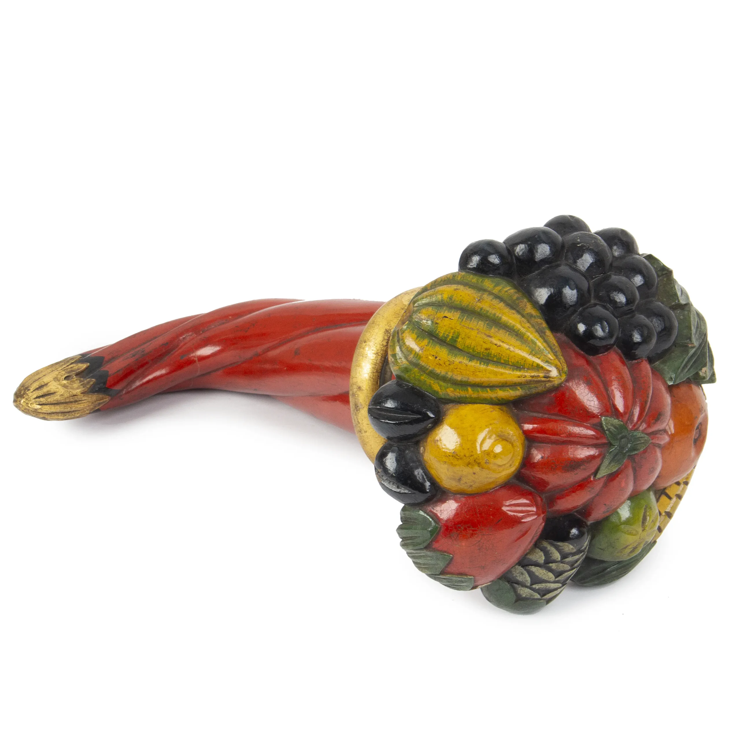 Folk Art Odd Fellows Lodge Cornucopia