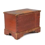 1008-110_1_Red-Miniature-Blanket-Chest,-1780-1800