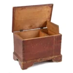 1008-110_4_Red-Miniature-Blanket-Chest,-1780-1800